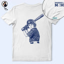 Gift For Mother,Happy,Baseball - Custom Photo Ink Drawing Baseball Mom - Personalized T Shirt