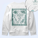 Custom Photo, Beach, Art Design, Summer, Family, Playful, Photo - Pencil Sketch - Remove BG - Custom Photo Pencil Sketch Beach Crew Besties Trip - Personalized T Shirt