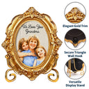 Gift For Mother, Gift For Husband, Gift For Wife, Parents, Gift For Grandma, Love - Custom Photo Realistic Watercolor Art Best Mom Ever - Personalized Ornate Frame