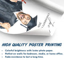Happy,Family,Gift For Yourself,Gift For Daughter,Gift For Son,Gift For Sisters,Gift For Brothers,Gift For Bestie,Gift For Sibling,Graduation - Custom Photo Realistic Watercolor Art Congrats Graduate - Personalized Poster