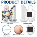 Gift For Father,Custom Photo,Fishing,Humorous,Cut-Face Photo - Custom Photo Reel Cool Dad Bod - Personalized Squishy Acrylic Fridge Magnet