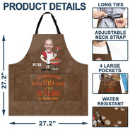 Funny,Cooking,Gift For Wife,Gift For Husband,Gift For Yourself,Gift For Women,Gift For Men,Gift For Father,Gift For Mother - Custom Photo Not Every Cook Looks This Good - Personalized Apron
