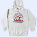 Gift For Yourself, Gift For Women, Gift For Men, Retirement, Beach, Funny, Custom Photo - Custom Photo Retro Beach Who Cares I'm Retired - Personalized T Shirt