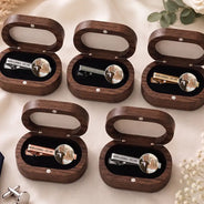 Custom Photo,Romantic,Gift For Couples,Wedding,Upload Full Photo - Custom Photo Romantic Wedding Couple - Personalized Tie Clip