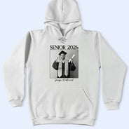 Graduation, Gift For Yourself, Gift For Women, Gift For Men, Gift For Bestie - Custom Photo Senior Graduation Gift - Personalized T Shirt