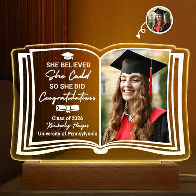 Graduation 3D Led Light