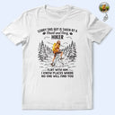 Custom Photo, Love, Gift For Couples, Gift For Husband, Gift For Wife, Gift For Boyfriend, Gift For Girlfriend - Custom Photo Sorry This Guy Is Taken Hiking - Personalized T Shirt