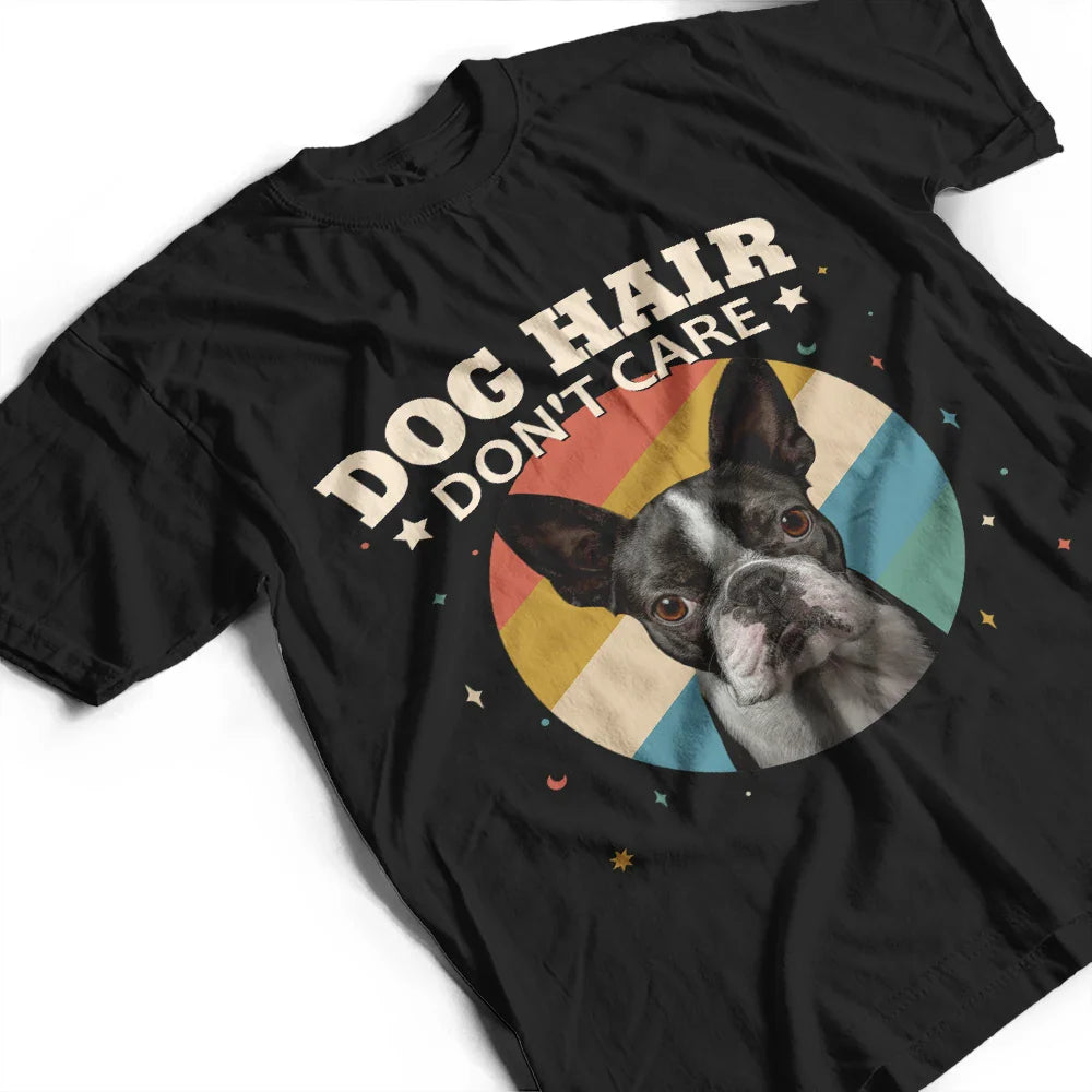 Dog Lovers,Pet Lovers,Dog Mom,Dog Dad,Cat Lovers,Cat Mom,Cat Dad,Pet Mom,Pet Dad,Love,Custom Photo - Custom Photo Spread Love Like Cat Hair Dog Hair - Personalized T Shirt
