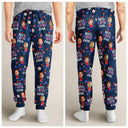 Gift For Grandma, Gift For Mother, Happy - Custom Photo Stars & Stripes Best Mom Mum Grandma Ever - Personalized Pajama Pants