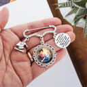 Graduation, Gift For Daughter, Gift For Son, Gift For Grandkids, Gift For Yourself, Love - Custom Photo Take Pride In How Far You've Come - Personalized Graduation Tassel Pin