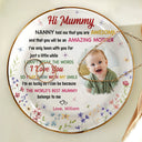 New Mom,Gift For Mother,Gift For Women,Happy,Top Market - Custom Photo The World's Best Mommy Belongs To Me - Personalized Ring Dish