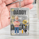 Gift For Husband,Gift For Yourself,Gift For Men,Gift For Father,Gift For Grandpa,Non-Eng,Photo - Toybox Figure,Playful - Custom Photo Toybox Figure Dad Grandpa Limited Edition - Personalized Acrylic Keychain