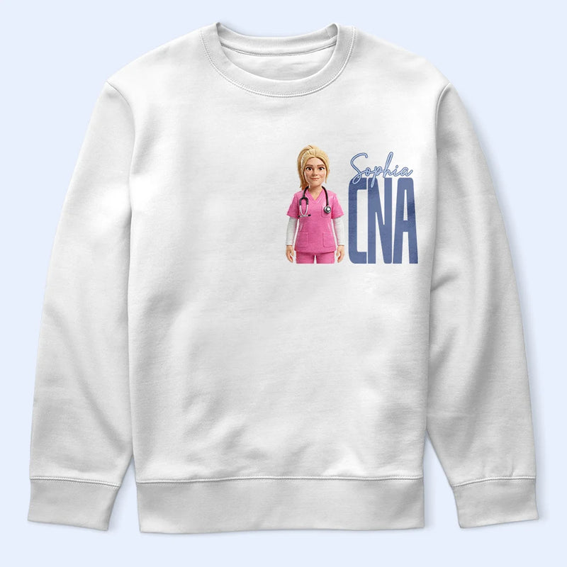 Art Design, Confident, Nurse, Custom Photo, Photo - Toybox Figure - Custom Photo Toybox Figure Nurse Limited Edition - Personalized T Shirt