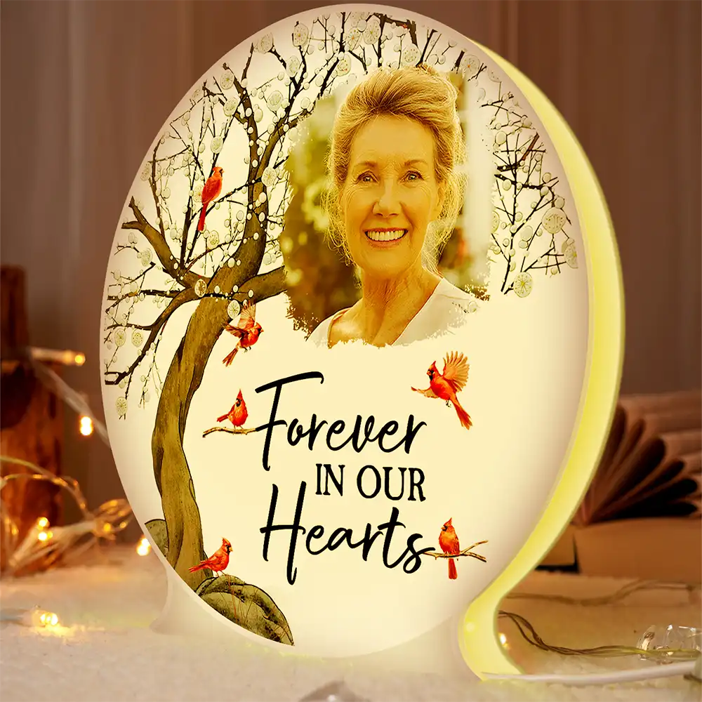 Sad,Memorial,Custom Photo - Custom Photo When You Miss Me Have No Fear - Personalized Custom Shaped Light Box