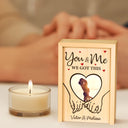 Custom Photo You And Me We Got This Couple Hands - Personalized Wooden Matchbox