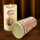 Family,Gift For Women,Gift For Men,Gift For Wife,Gift For Husband,Gift For Mother,Gift For Father,Gift For Brothers,Gift For Sisters,Gift For Son,Gift For Daughter,Custom Photo,Sad,Christmas,Memorial - Custom Photo You Are Always By My Side - Personalized Flameless LED Candle