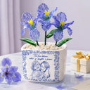 Custom Photo Pencil Sketch The Love Between Mother & Daughter Is Forever - Personalized Glass Flower Plant Pot