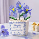 Custom Photo Pencil Sketch The Only Thing Better Than Being Your Mother - Personalized Glass Flower Plant Pot