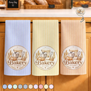 Art Design,Gift For Yourself,Gift For Women,Photo - Watercolor - Remove BG,Happy - Custom Photo Realistic Watercolor Art Grandma Mom Kid Portrait - Personalized Kitchen Towel