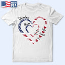 Gift For Mother, Gift For Grandma, Love, Gift For Wife, Independence Day - Mom's Grandma's Sweethearts Independence Day - Personalized T Shirt