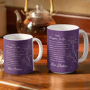 Gift For Mother,Gift For Daughter,Love,Icon - Daughter-In-Law You Are Also My Daughter-In-Heart - Personalized White Edge-to-Edge Mug