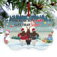 Keeping Each Other Sane - Sister Christmas Gift - Personalized Custom Aluminum Ornament