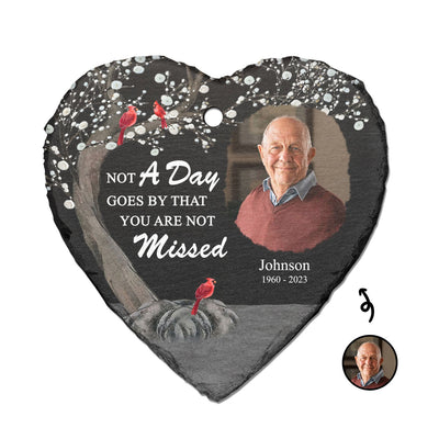 Heart Shaped Garden Slate & Hook
