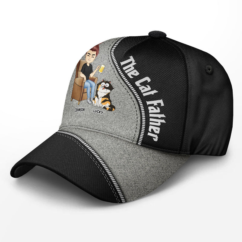 The Cat Father - Personalized Classic Cap