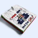Stars & Stripes You And Me And The Cats - Personalized T Shirt