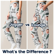 Gift For Grandpa, Gift For Father - Custom Photo Reel Cool Dad Papa - Personalized Pajama Pants