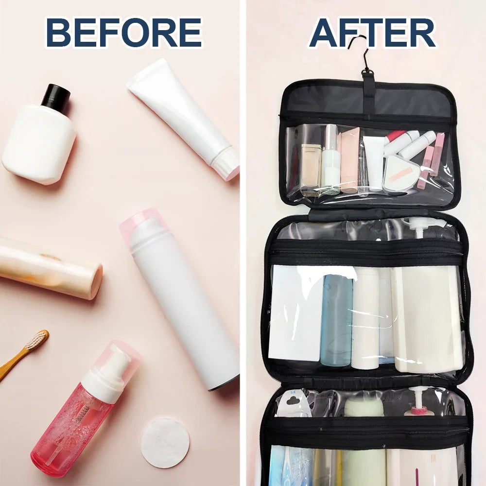 Just A Girl Who Loves Traveling - Personalized Toiletry Bag