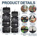 Just A Girl Who Loves Traveling - Personalized Toiletry Bag