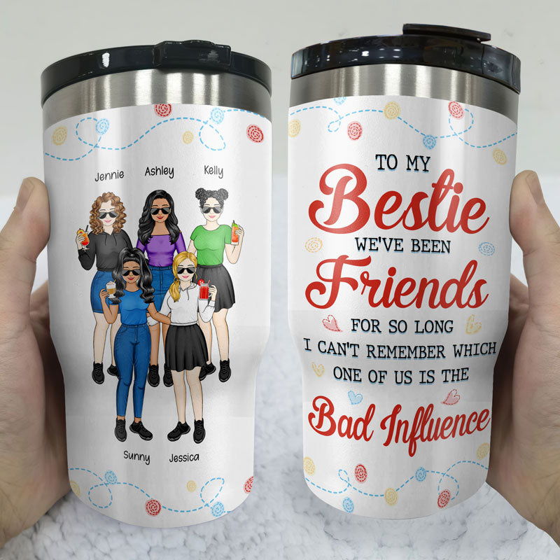 We're More Than Friends - Gift For Bestie - Personalized Custom Triple 3 In 1 Can Cooler