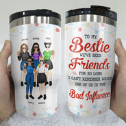 We're More Than Friends - Gift For Bestie - Personalized Custom Triple 3 In 1 Can Cooler