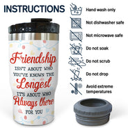 We're More Than Friends - Gift For Bestie - Personalized Custom Triple 3 In 1 Can Cooler