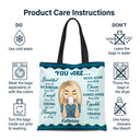 Coffee, Scrubs And Rubber Gloves - Gift For Nurse - Personalized Custom Zippered Canvas Bag