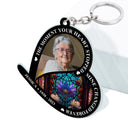Custom Photo The Moment Your Heart Stopped - Memorial Gift For Family - Personalized Acrylic Keychain