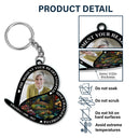 Custom Photo The Moment Your Heart Stopped - Memorial Gift For Family - Personalized Acrylic Keychain