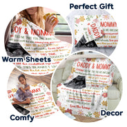 Custom Photo I May Be Just A Bump - Baby Shower Gift, Gift For First Mom - Personalized Fleece Blanket