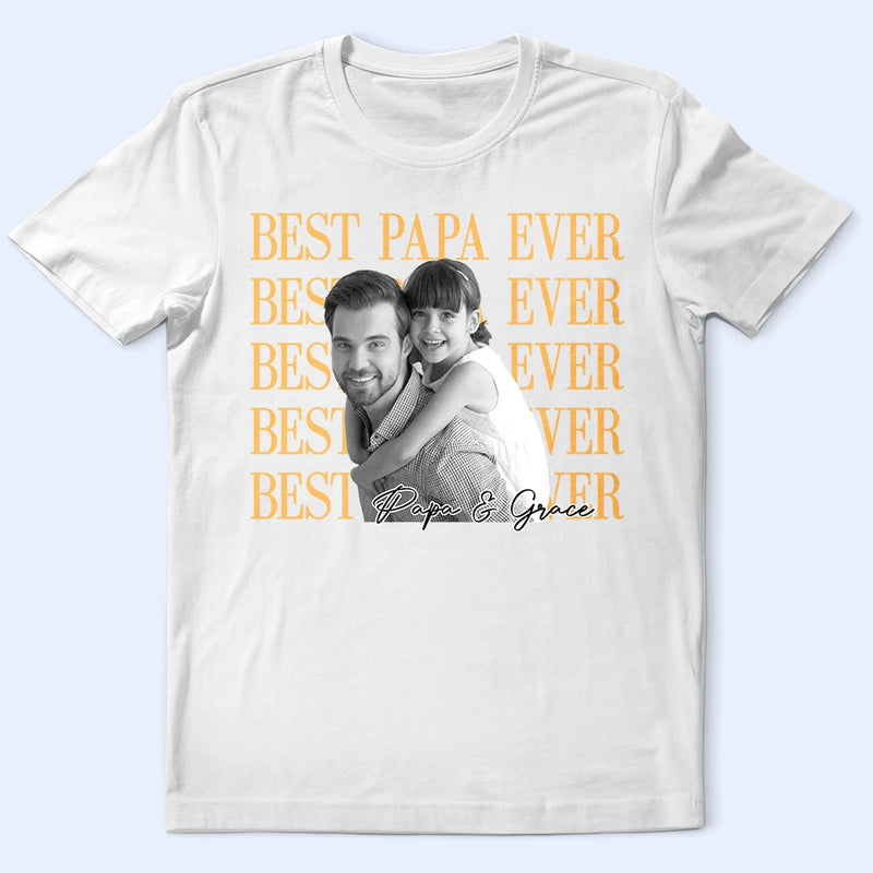 Dad EST - Personalized T Shirt