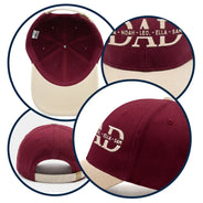 Gift For Father,Gift For Grandpa,Happy - Dad Grandpa Custom Kid Names - Personalized Embroidered Two Tone Cap