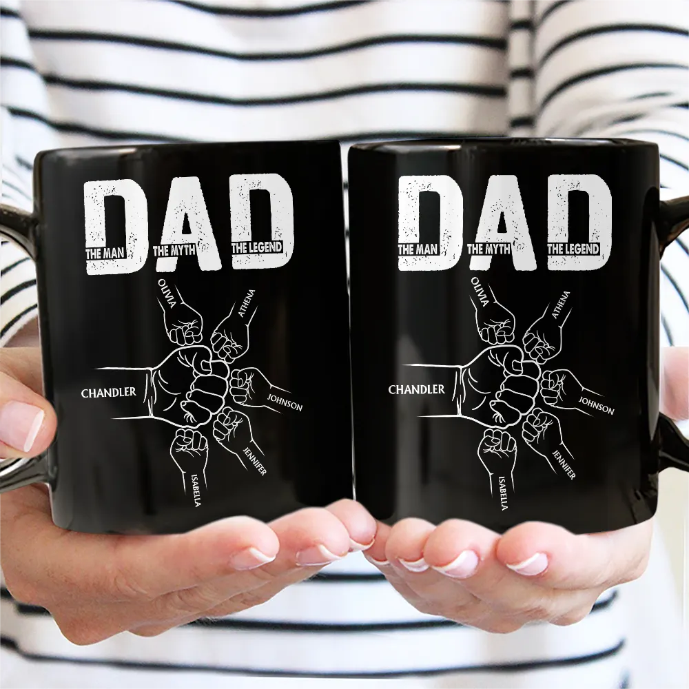 Gift For Father,Love - Dad The Man The Myth The Legend - Personalized Mug