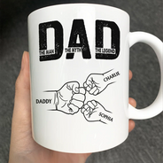 Gift For Father,Love - Dad The Man The Myth The Legend - Personalized Mug