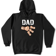 Gift For Father - Dad The Man The Myth The Legend Fist Bump - Personalized T Shirt