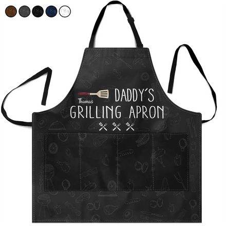 Daddy's Grilling Apron - Personalized Apron