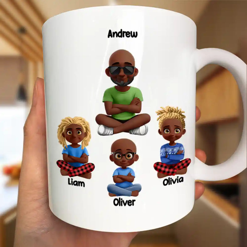 Gift For Father,Funny,Top Market,Vector - Dads Are Hard to Buy Gifts For 3D Effect - Personalized Mug
