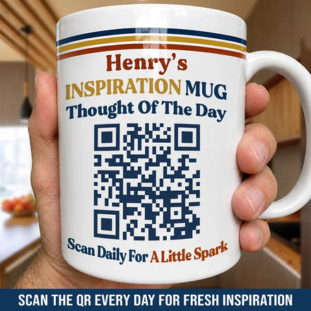 Daily Inspiration QR Code - Personalized Mug