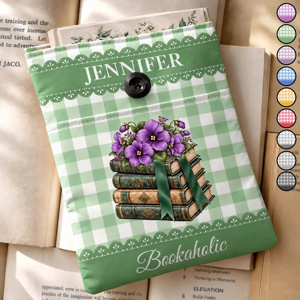 Bookworm Keepsake - Personalized Book Sleeve