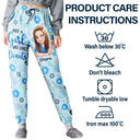 Gift For Yourself,Gift For Women,Happy,Christmas - Donut Mess With Me 3D Effect Turban Woman - Personalized Pajama Pants