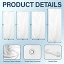 Family,Parents,Gift For Grandparents,Happy,Independence Day - Stars And Stripes Happy USA 250Th Birthday Embroidery Effect - Personalized Door Cover